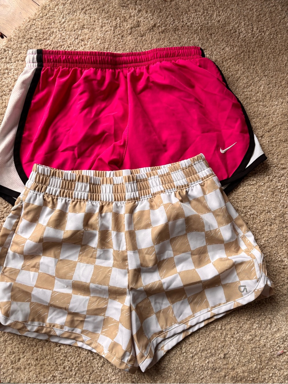 Nike Dri-FIT & GapFit Dry Women’s Athletic Running Shorts Bundle Size M 2 Pairs